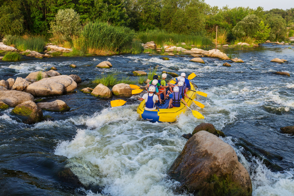 rafting